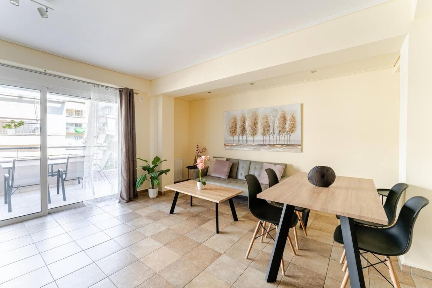 Апартаменты Lux & Style 75Sqm With Private Parking In Афины Экстерьер фото