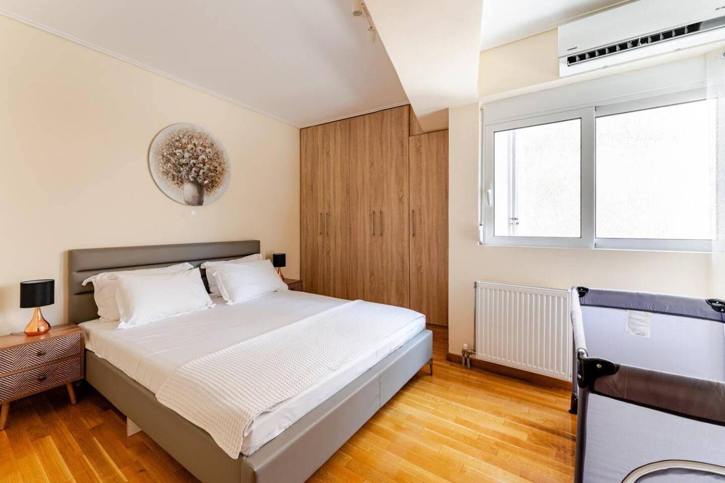 Апартаменты Lux & Style 75Sqm With Private Parking In Афины Экстерьер фото