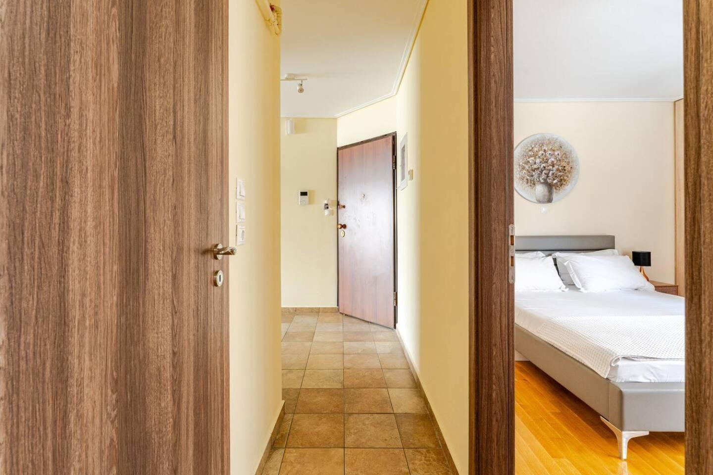 Апартаменты Lux & Style 75Sqm With Private Parking In Афины Экстерьер фото