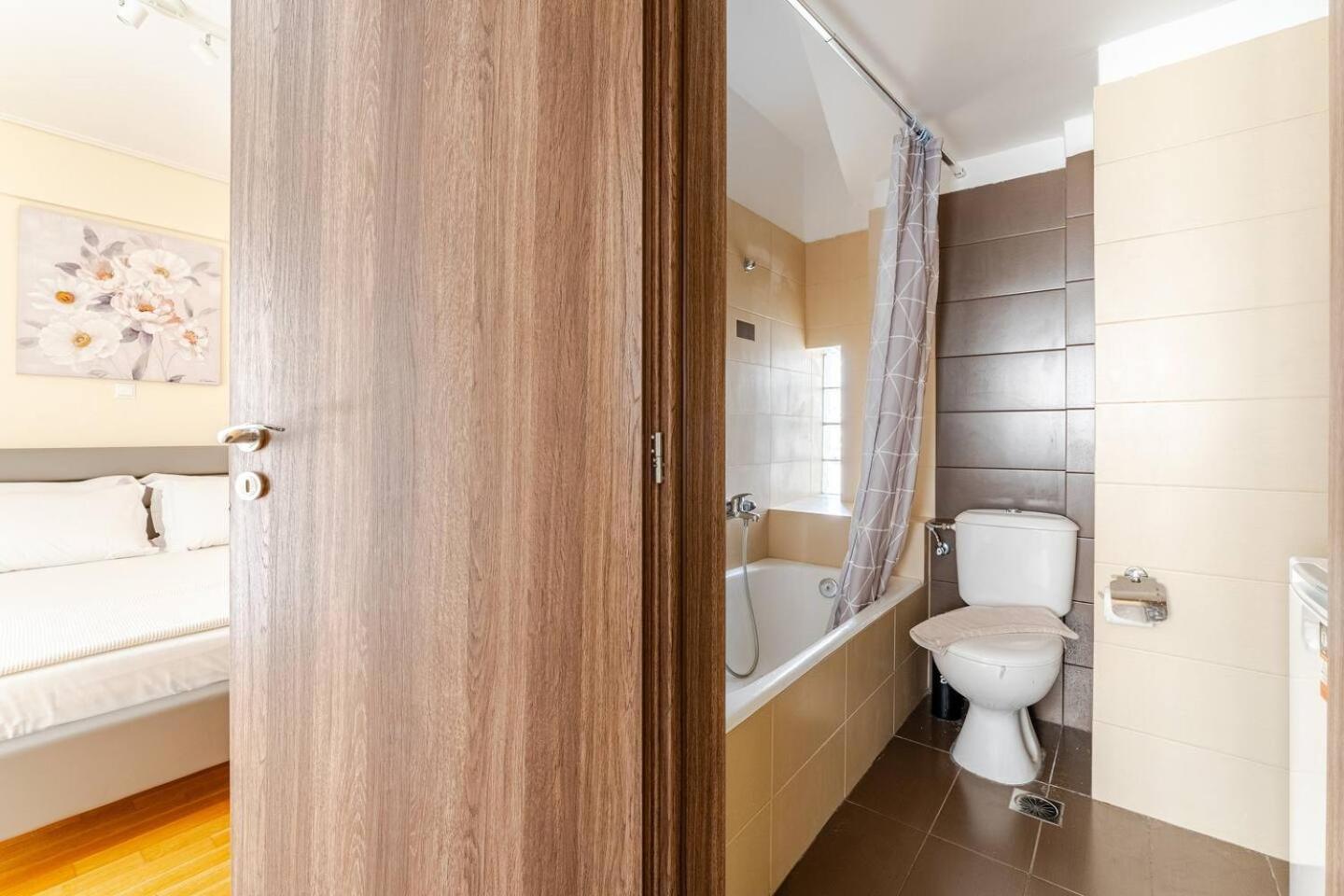 Апартаменты Lux & Style 75Sqm With Private Parking In Афины Экстерьер фото