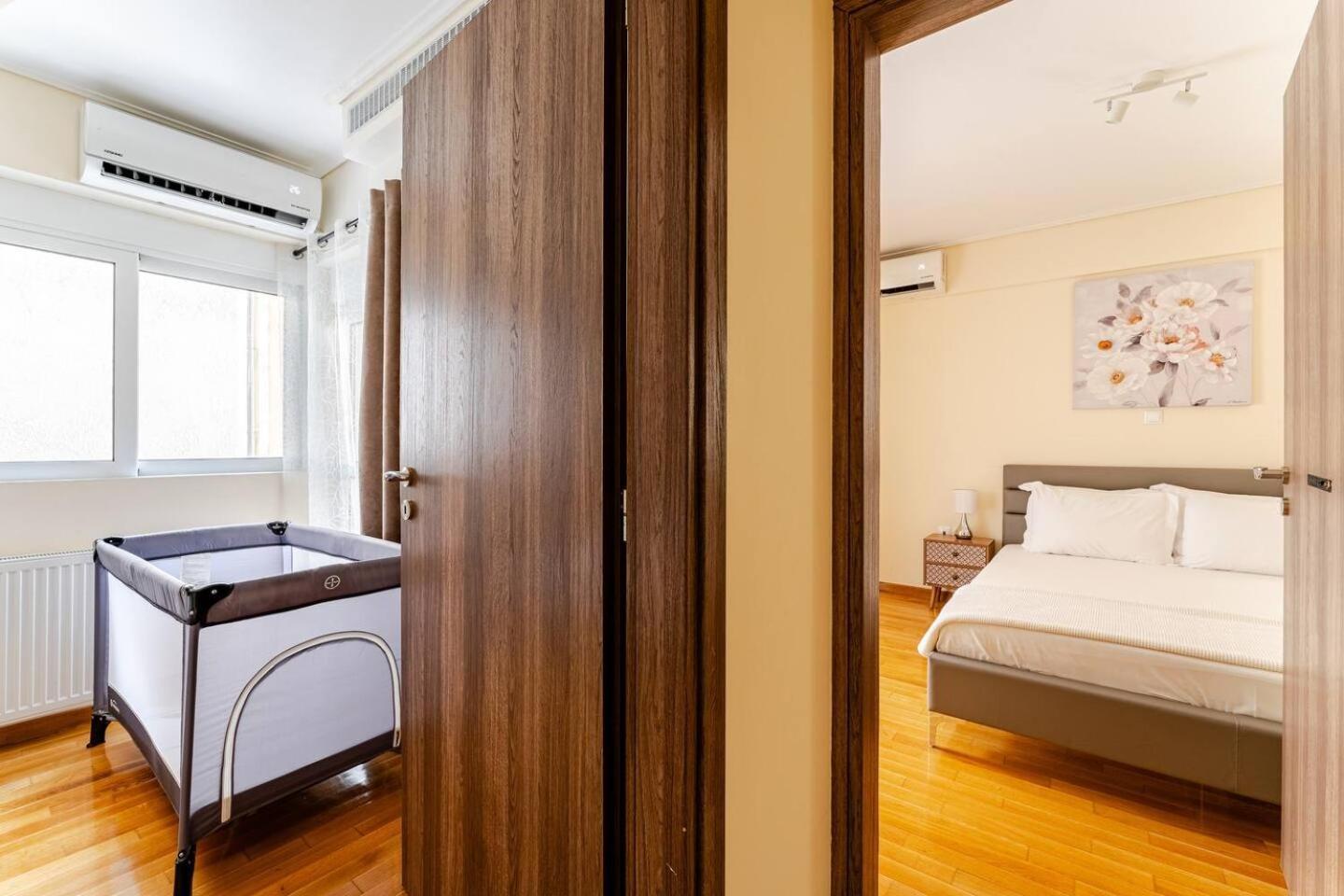 Апартаменты Lux & Style 75Sqm With Private Parking In Афины Экстерьер фото